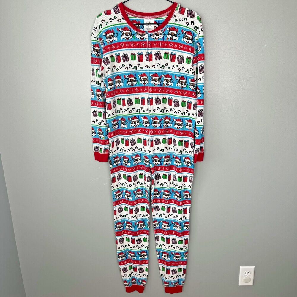 Buc-ee's Men's Thermal One Piece Pajama Christmas Holidays Size Medium